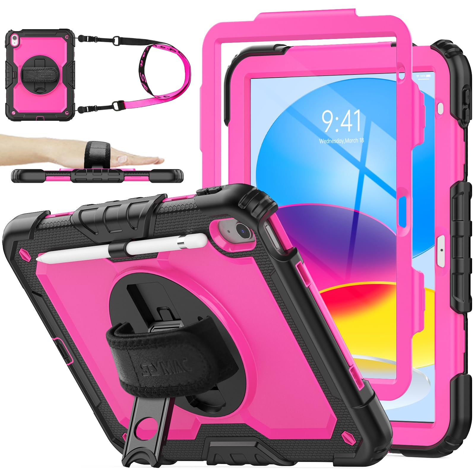 Amazon.com: SEYMAC stock Case for iPad (A16) 11th/10th Generation